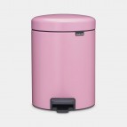 NewIcon atkritumu tvertne ar pedāli 5 litri - ceriņrozā