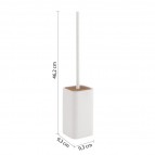 Gedy Ninfea tualetes birste ar turētāju, Balts matēts 2