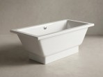 Nordica 170 brīvi stāvoša vanna 169.7x75x62 cm, Balta 4