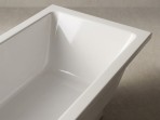 Nordica 170 brīvi stāvoša vanna 169.7x75x62 cm, Balta 6