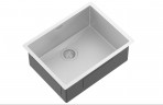 Nova tērauda virtuves izlietne 59x45 cm ar noteci, Stainless steel 2