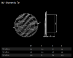 NV15 ventilators Ø 150 mm 5