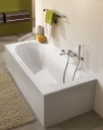 Ванна Oberon Solo 180x80 cm с ножками, белый Quaryl® 8