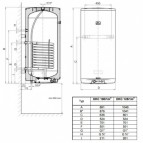 OKC 100 1m2 Dražice комбин.водонагреватель 100l(13000230) 2