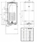 OKC 200 Dražice kombin.ūdens sildītājs vert.200l (13000225) 2