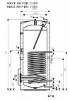 OKCE 300 NTR/2,2Kw Elektrisks ātrsildītājs 300 l.(13000325) 2