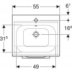 Selnova Square 55 cm мебельный комплект 5