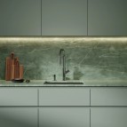 Omnires Bend virtuves maisītājs ar izvelkamu izteku, Chrome 2