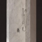 Omnires Armance dušas klausule, Brushed brass 3