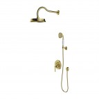 Omnires Armance dušas sistēma, Brushed brass