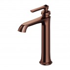 Omnires ARMANCE izlietnes maisītājs, 26 cm, Brushed Copper