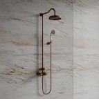 Omnires Armance termostata dušas sistēma, Brushed antique copper 2