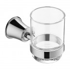 Omnires Art Line glāze ar turētāju, Chrome