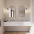 Omnires Art Line dvieļu turētāja riņķis, Brushed brass 3