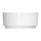 Omnires Cadence M+ izlietne uz virsmas ø42 cm, Gloss white 2