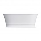 Omnires Classica M+ brīvi stāvoša vanna 160x79 cm, Matt white 4