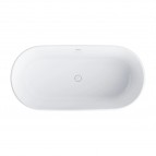 Omnires Classica M+ brīvi stāvoša vanna 170x84 cm, Gloss white 4