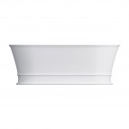 Omnires Classica M+ brīvi stāvoša vanna 170x84 cm, Matt white 4