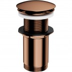 Omnires click-clack izlietnes aizbāznis bez pārplūdes, Polished copper