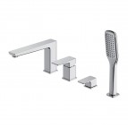 Omnires Parma 4-daļīgs vannas maisītājs, Chrome