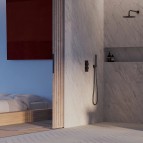 Omnires Contour dušas klausule,  Brushed anthracite 3