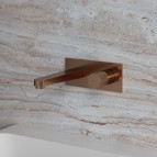 Omnires Contour iebūvējams izlietnes maisītājs, Brushed copper 4