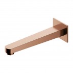 Omnires Contour vannas iztece no sienas 21 cm, Brushed copper