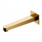 Omnires Contour vannas iztece no sienas 21 cm, Brushed gold