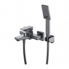 Omnires Parma vannas/dušas maisītājs no sienas, Brushed nickel