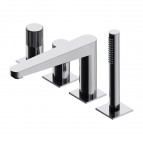 Omnires Contour 4-daļīgs vannas maisītājs, Chrome