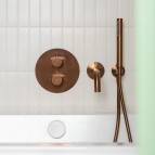Omnires dušas šļūtene 150 cm, Brushed copper 3