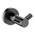 Omnires Modern project dubūltais dvieļu āķis, Brushed graphite