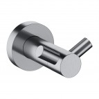 Omnires Modern project dubūltais dvieļu āķis, Brushed nickel