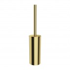 Omnires Modern project tualetes birste ar turētāju, Brushed brass