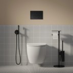 Omnires Modern project tualetes papīra statīvs, Matt black 4
