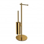 Omnires Modern project tualetes papīra statīvs, Polished gold