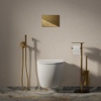 Omnires Modern project tualetes papīra statīvs, Polished gold 3