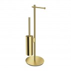 Omnires Modern project tualetes papīra statīvs, Brushed brass