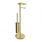Omnires Modern project tualetes papīra statīvs, Brushed brass