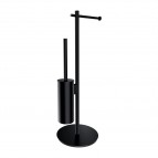 Omnires Modern project tualetes papīra statīvs, Matt black