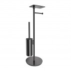 Omnires Modern project tualetes papīra statīvs, Brushed anthracite