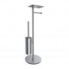Omnires Modern project tualetes papīra statīvs, Brushed nickel 