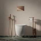 Omnires Modern project tualetes papīra statīvs, Polished copper 4