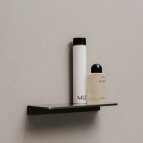 Omnires Modern project vannas istabas plaukts, Brushed graphite 3