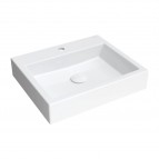 Omnires Naxos M+ izlietne 50x42 cm, Gloss white