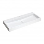 Omnires Naxos M+ izlietne 100x42 cm, Gloss white