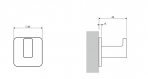 Omnires Nelson dvieļu āķis, Chrome 3