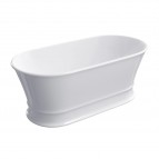 Omnires Classica M+ brīvi stāvoša vanna 160x79 cm, Gloss white