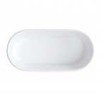 Omnires Classica M+ brīvi stāvoša vanna 160x79 cm, Gloss white 2