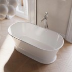 Omnires Classica M+ brīvi stāvoša vanna 160x79 cm, Gloss white 5